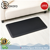 Takara Anti Fatigue Standing Mat Black Large 99x51x1.8cm