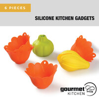 Gourmet Kitchen 6 Piece Silicone Kitchen Gadgets Set