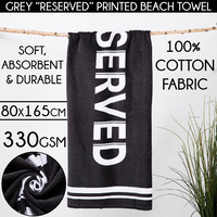 Unbranded Beach Summer Towel Quick Dry Super Absorbent 100% Cotton Soft Durable Patterned
