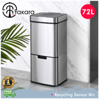 TAKARA 72L Recycling Sensor Bin