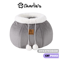 Charlie's Pet Cat Pouch Grey