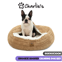 Charlie's Pet Cushioned Snookie - Coffee - Large