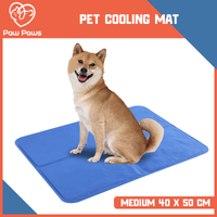 Summer Cool Pad Dog Cat Pet Cooling Gel Mat Non Toxic Indoor Outdoor Bed 40X50CM
