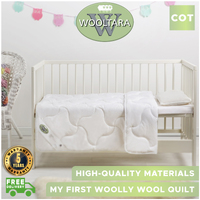 Wooltara My First Woolly Australian Washable Wool Quilt - Cot Size