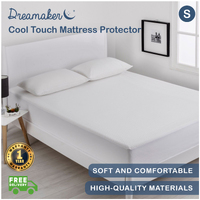 Dreamaker Cool Touch Mattress Protector - Single Bed