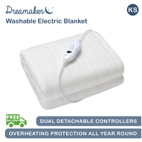Dreamaker Washable Electric Blanket - King Single Bed