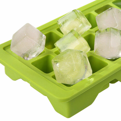Gourmet Kitchen 3 Pieces Ice Tray Set Green