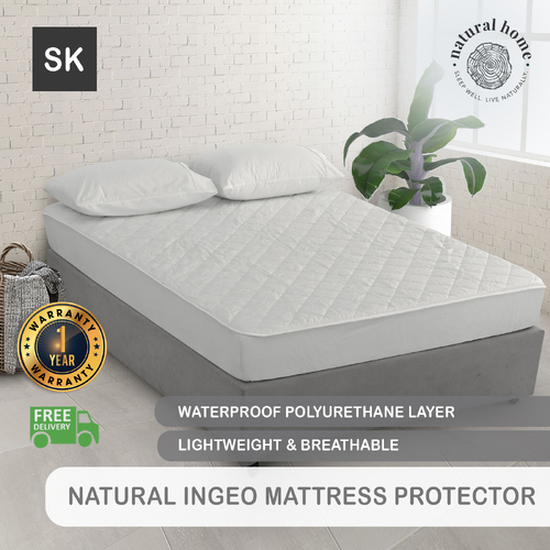 Natural Home Ingeo Mattress Protector Super King Bed
