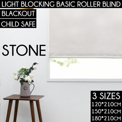 Home Living Basic Roller Blind Stone 150*210Cm