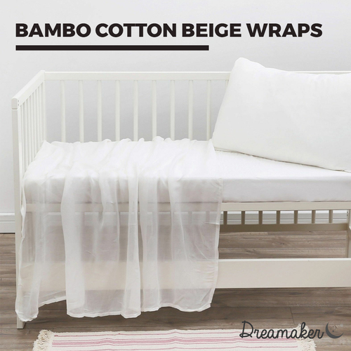 Dreamaker Bamboo Cotton Beige Wraps