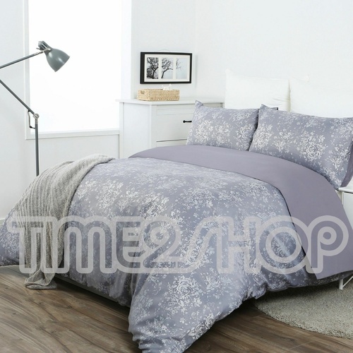 Dreamaker Jacquard Quilt Cover Set Rose - Double Bed  