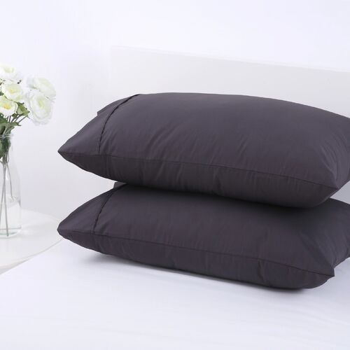 Dreamaker Pillowcases King Body Euro V Shape Standard Pillow Cover Protector Twin Pack