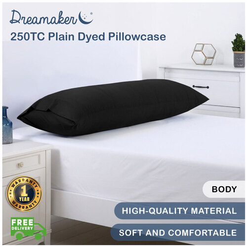 Dreamaker 250Tc Body Pillow Home Cover Bedding Pillowcases Protector